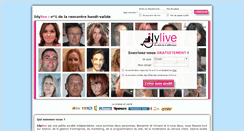 Desktop Screenshot of idylive.fr